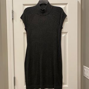 Apt 9. Gray sweater dress